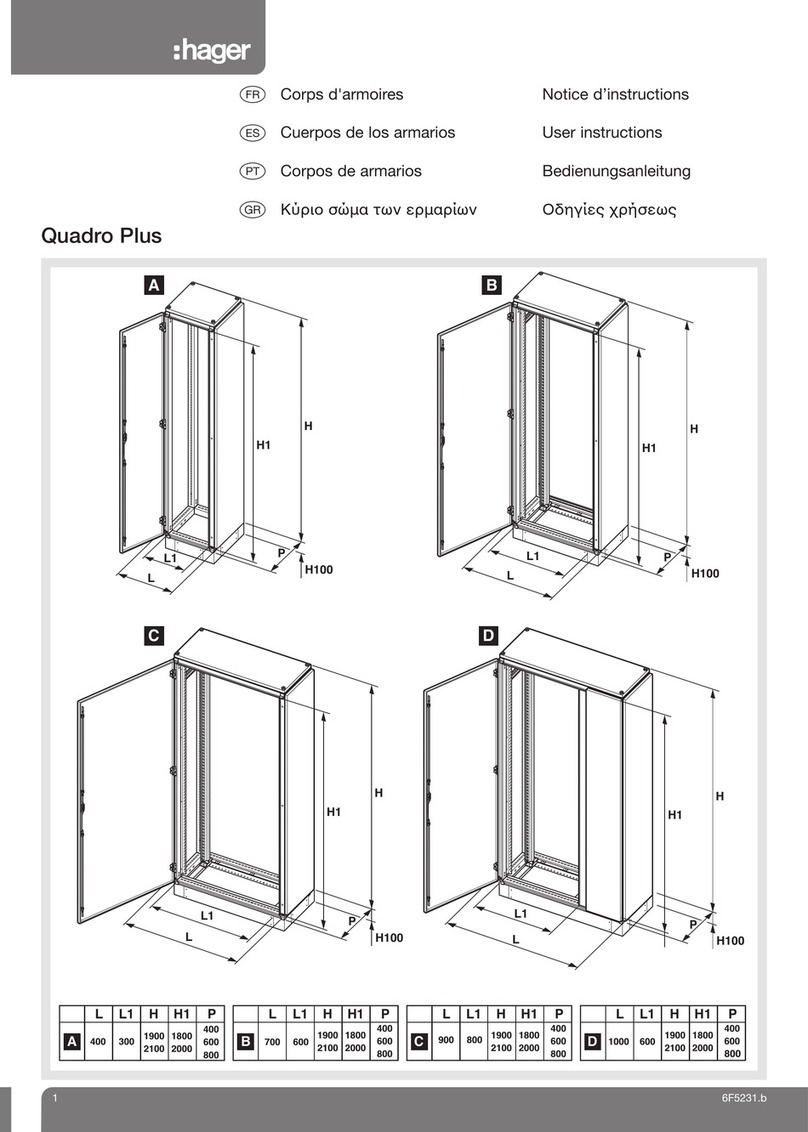 hager Quadro Plus User manual