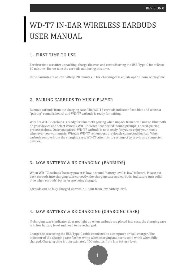 Wiredix WD-T7 user manual