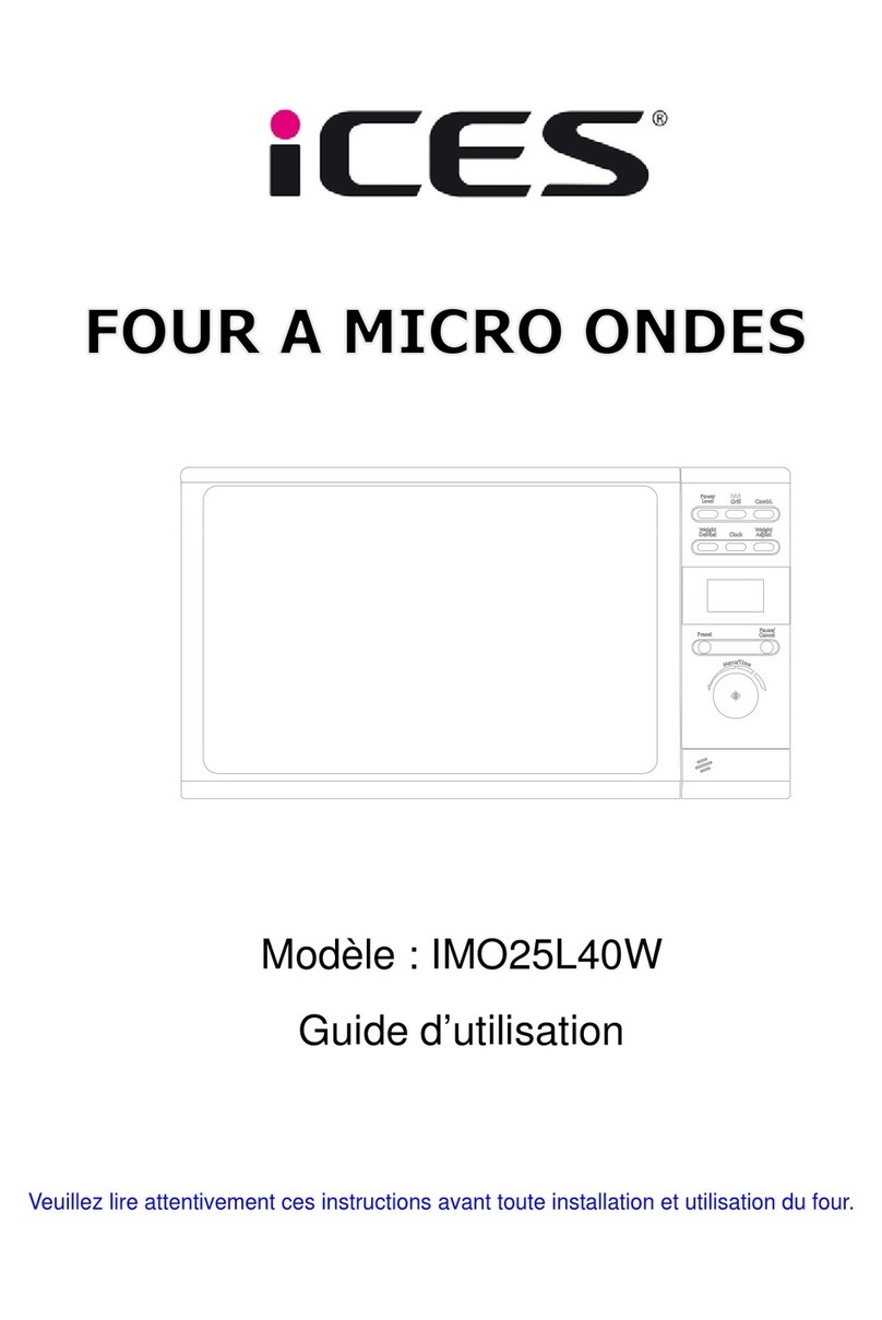 iCES IMO 25L40W owner's manual