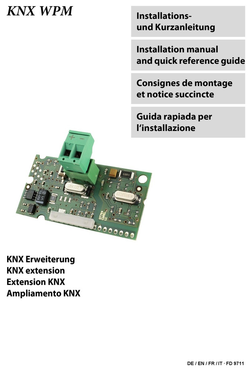 Dimplex KNX WPM User manual