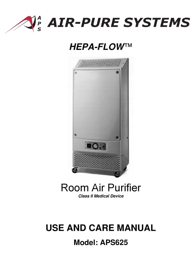 APS HEPA-FLOW APS625 use and care manual APS HEPA-FLOW APS625 use and care manual
