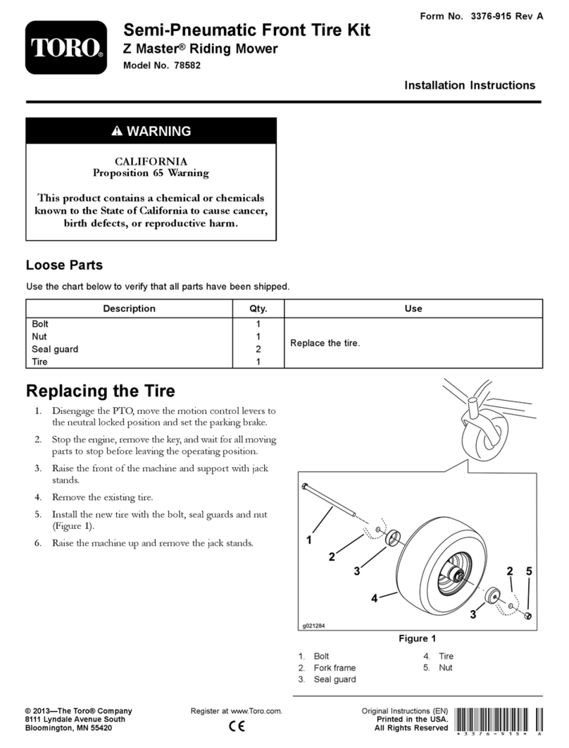 Toro 78582 installation instructions