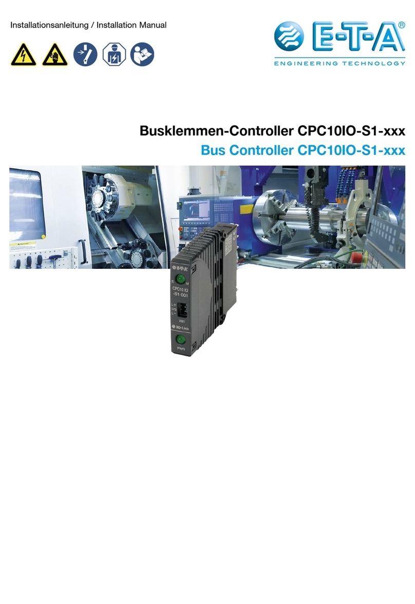 eta CPC10IO-S1 Series installation manual