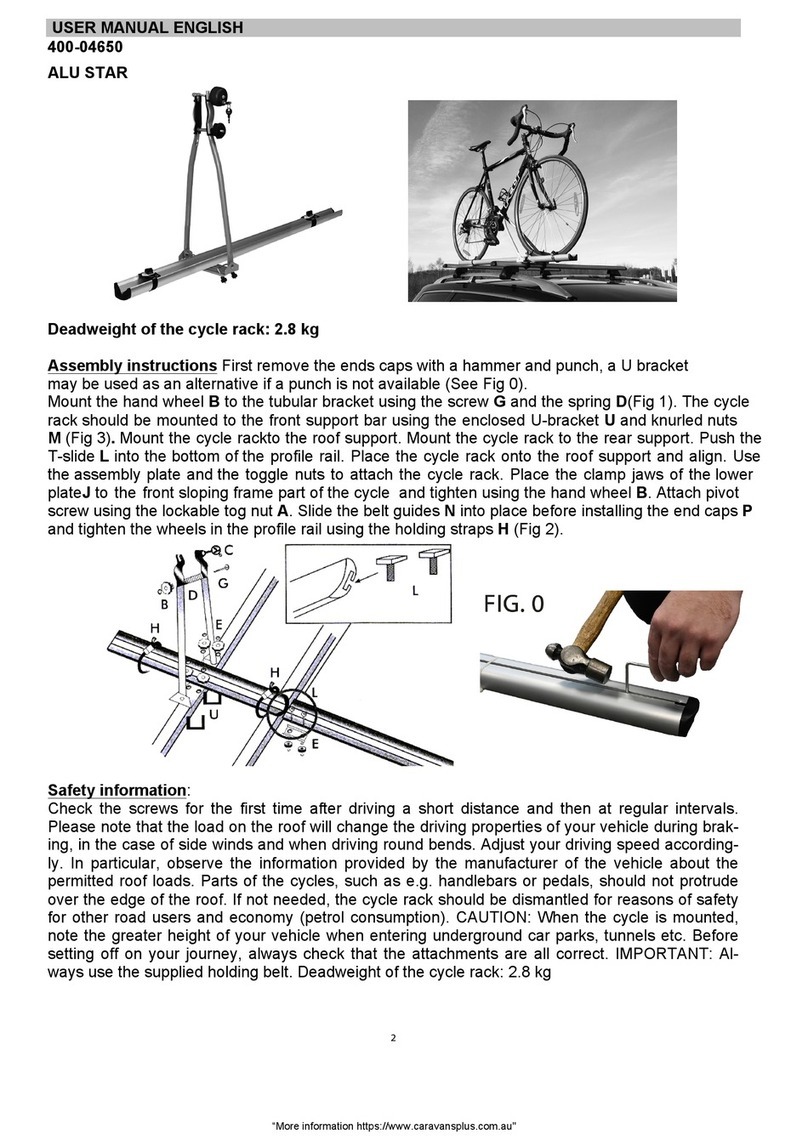 Coast to Coast ALU STAR 400-04650 user manual