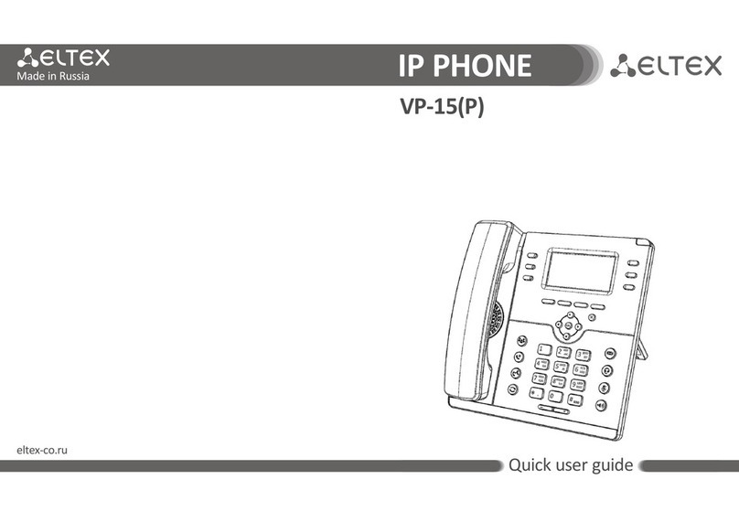 ELTEX VP-15 Quick user guide