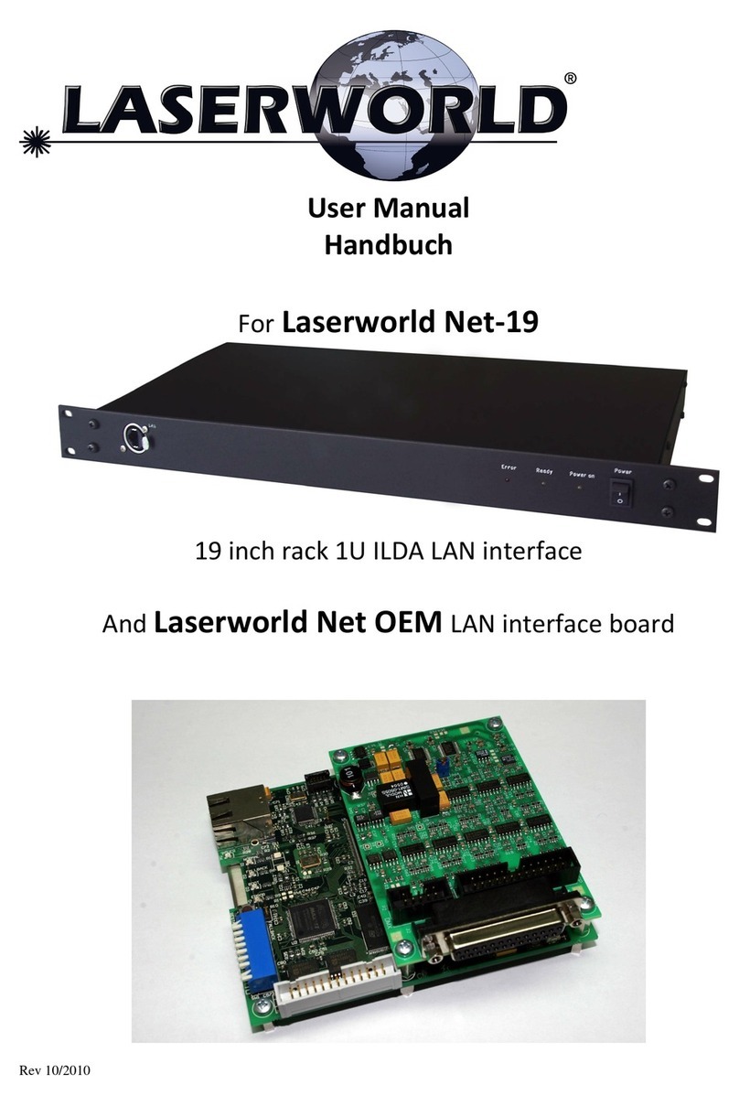 Laserworld Net OEM User manual