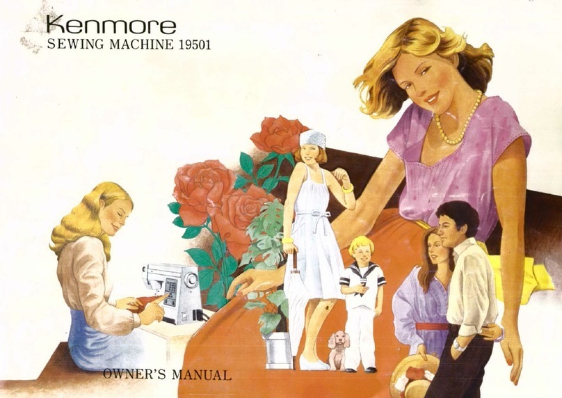Kenmore 19501 owner's manual