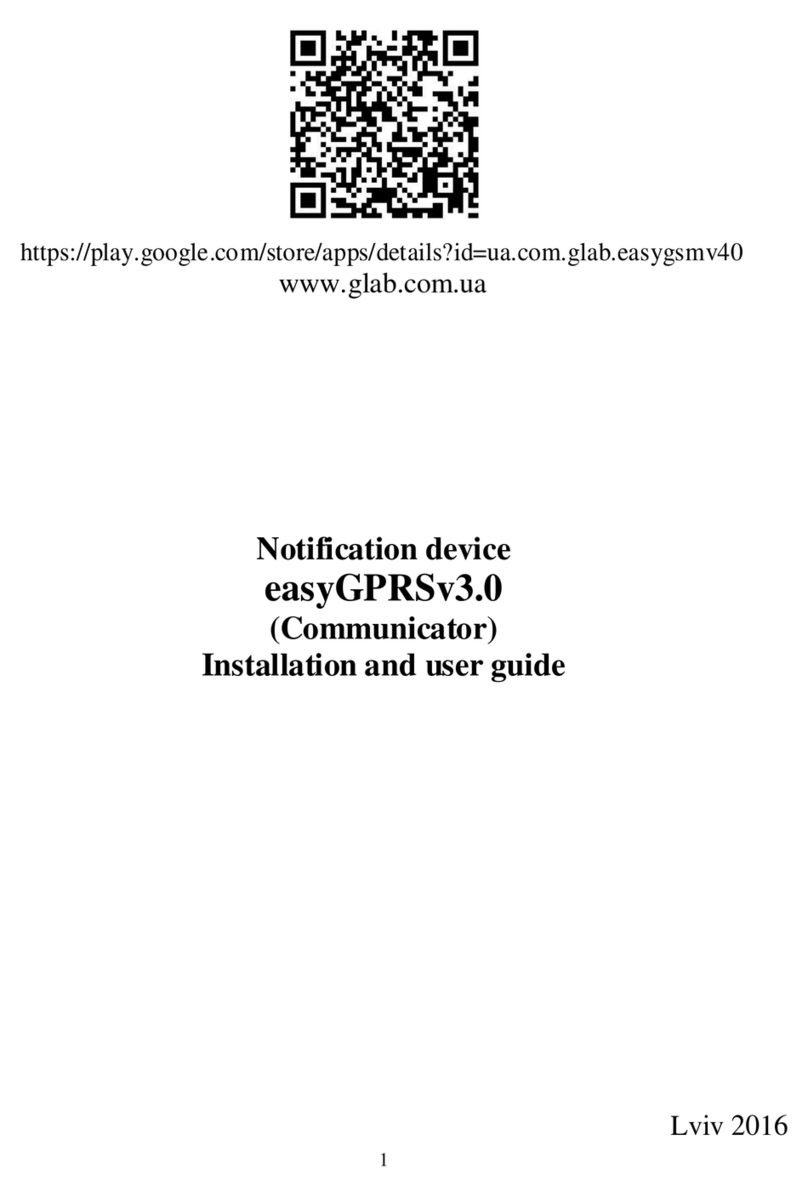 Glab easyGPRSv3.0 Installation and user guide