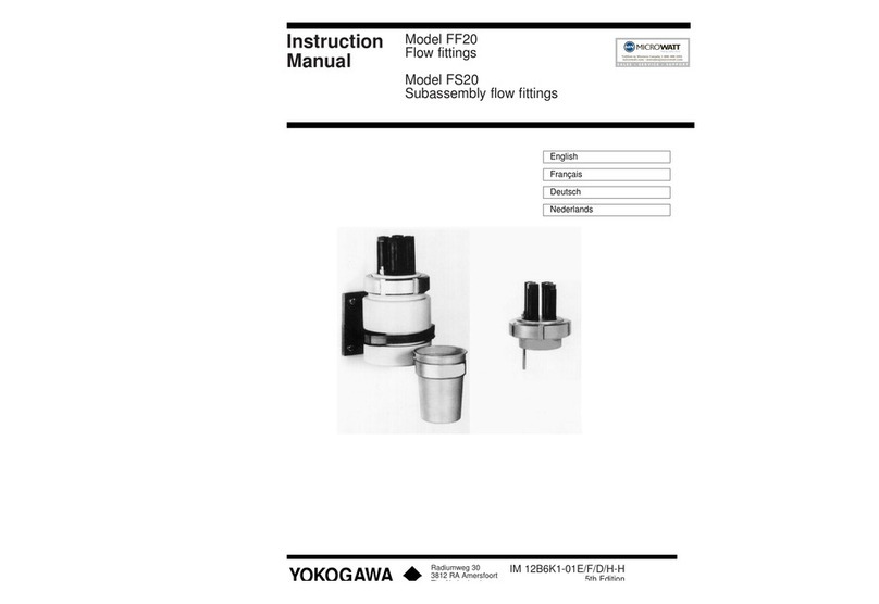 YOKOGAWA FF20 instruction manual