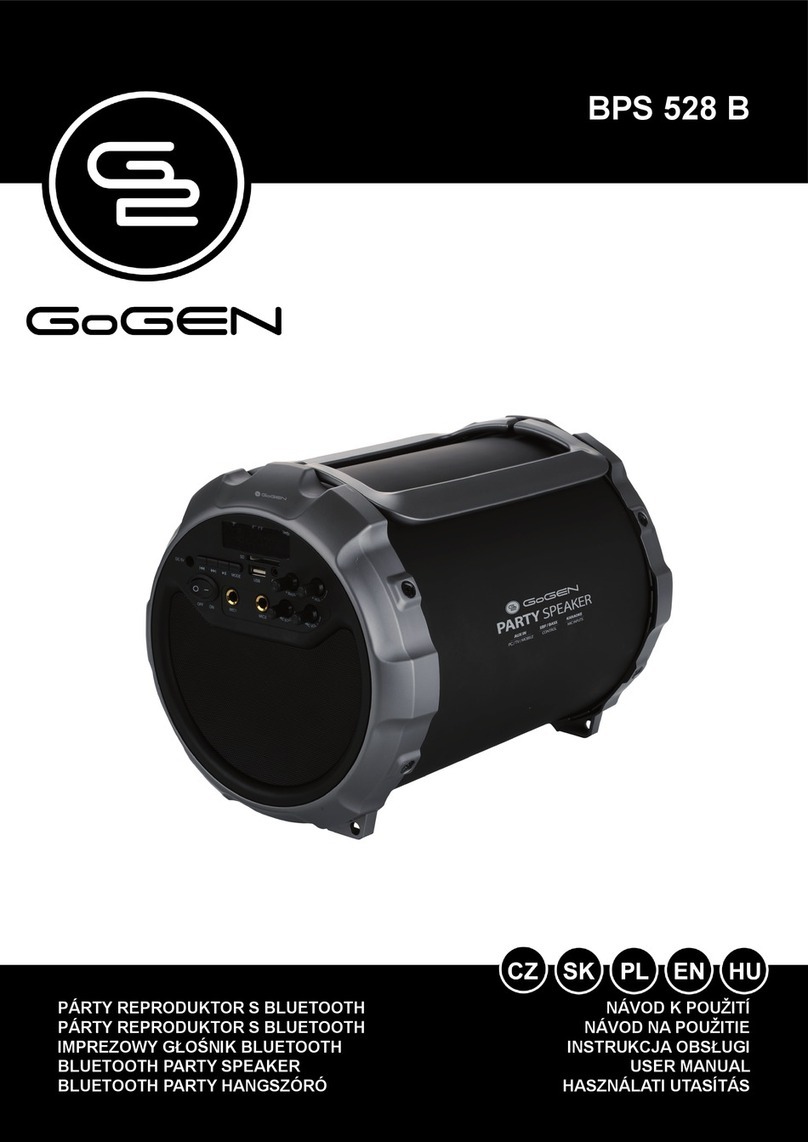 G2 GoGEN BPS 528 B user manual