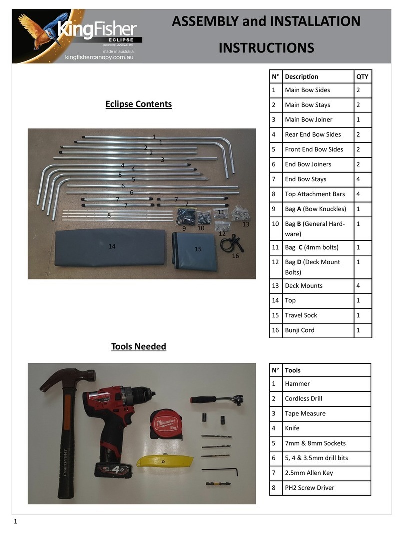 Kingfisher ECLIPSE Assembly and installation instructions