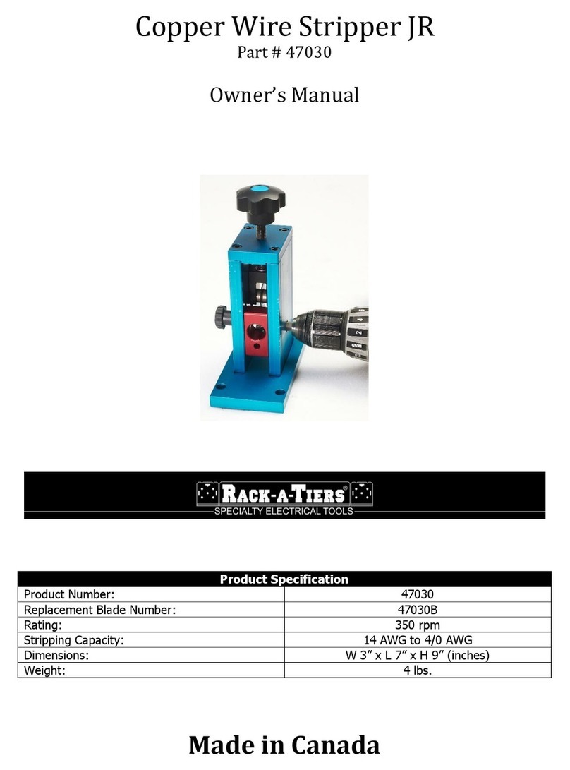 Rack-A-Tiers 47030 owner's manual