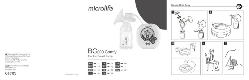 Microlife BC200 Comfy User manual