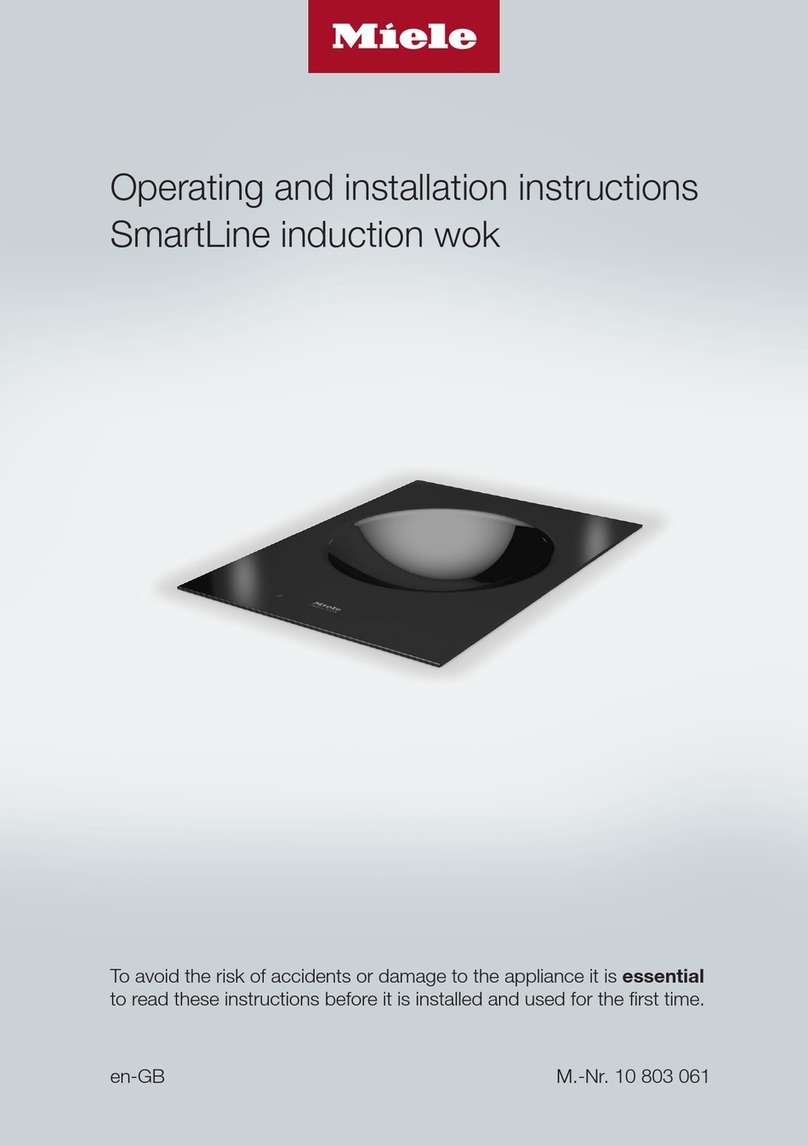 Miele SmartLine Series User manual