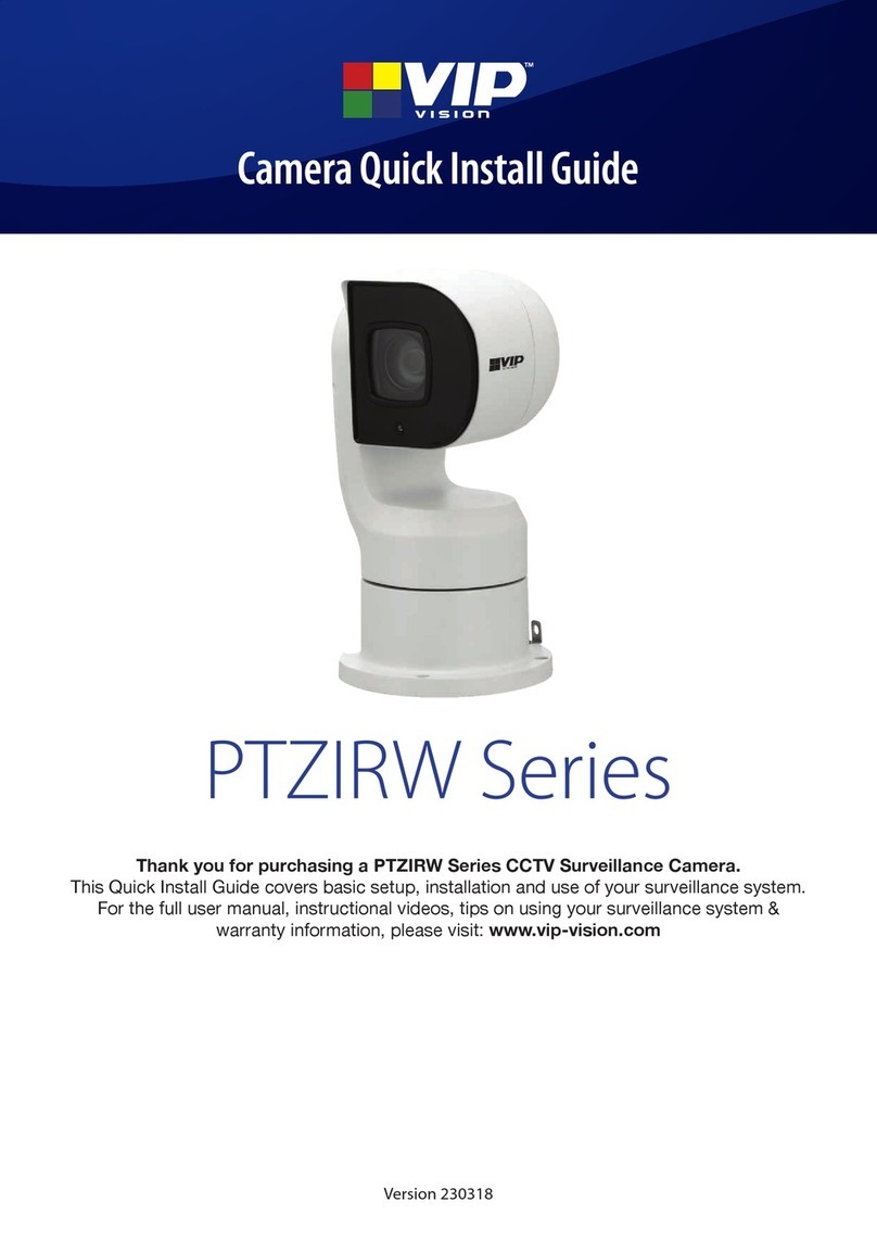 Vip-Vision PTZIRW Series User manual