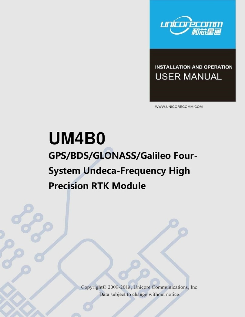 UNICORECOMM UM4B0 User manual UNICORECOMM UM4B0 User manual