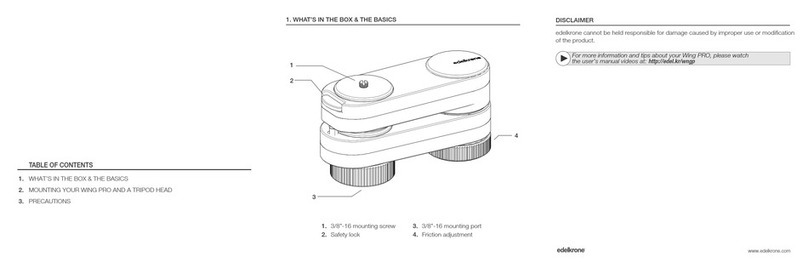 edelkrone WING PRO user manual