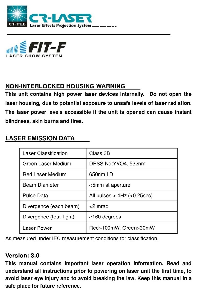 CR-Tec CR-Laser Fit-F manual