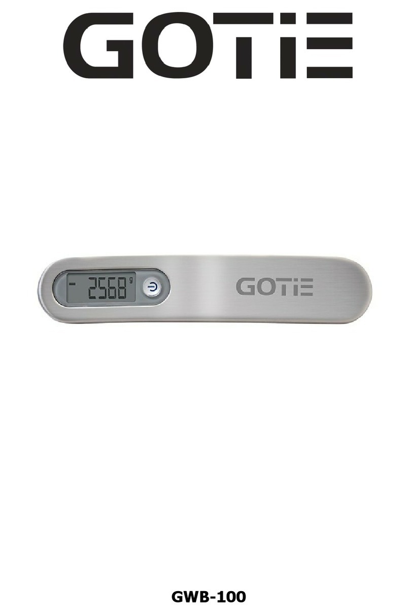 Gotie GWB-100 user manual