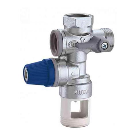 CALEFFI 5261 Series User manual
