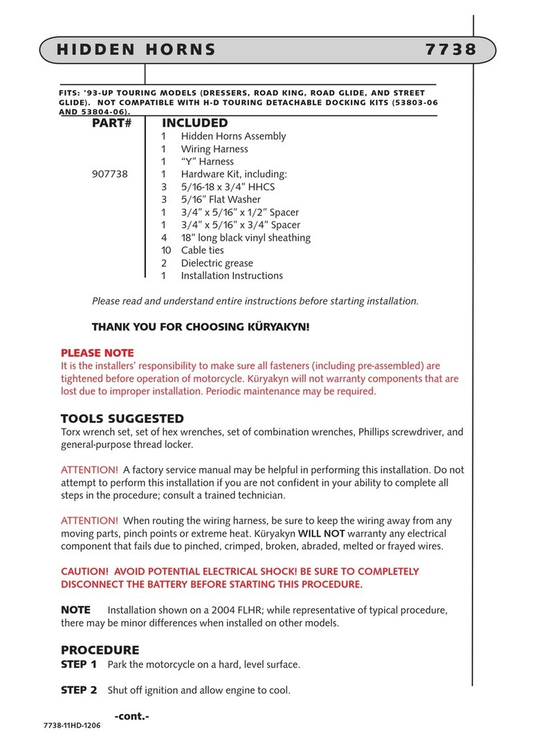 Kuryakyn 7738 manual