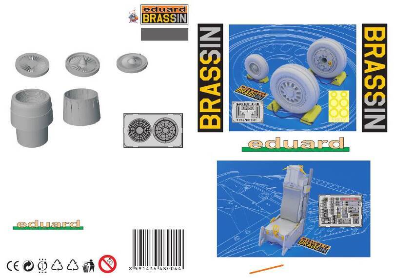 Eduard Brassin F-16CJ Block 52 engine User manual