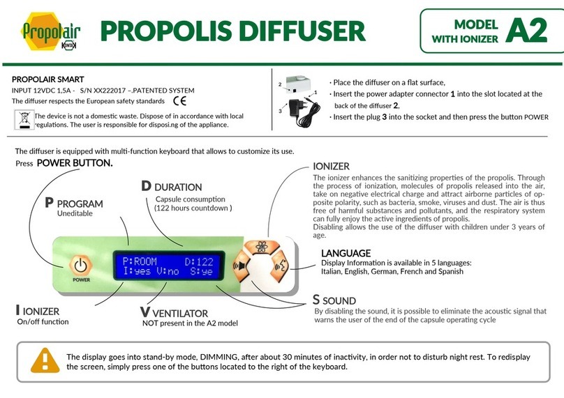 Propolair A2 quick guide