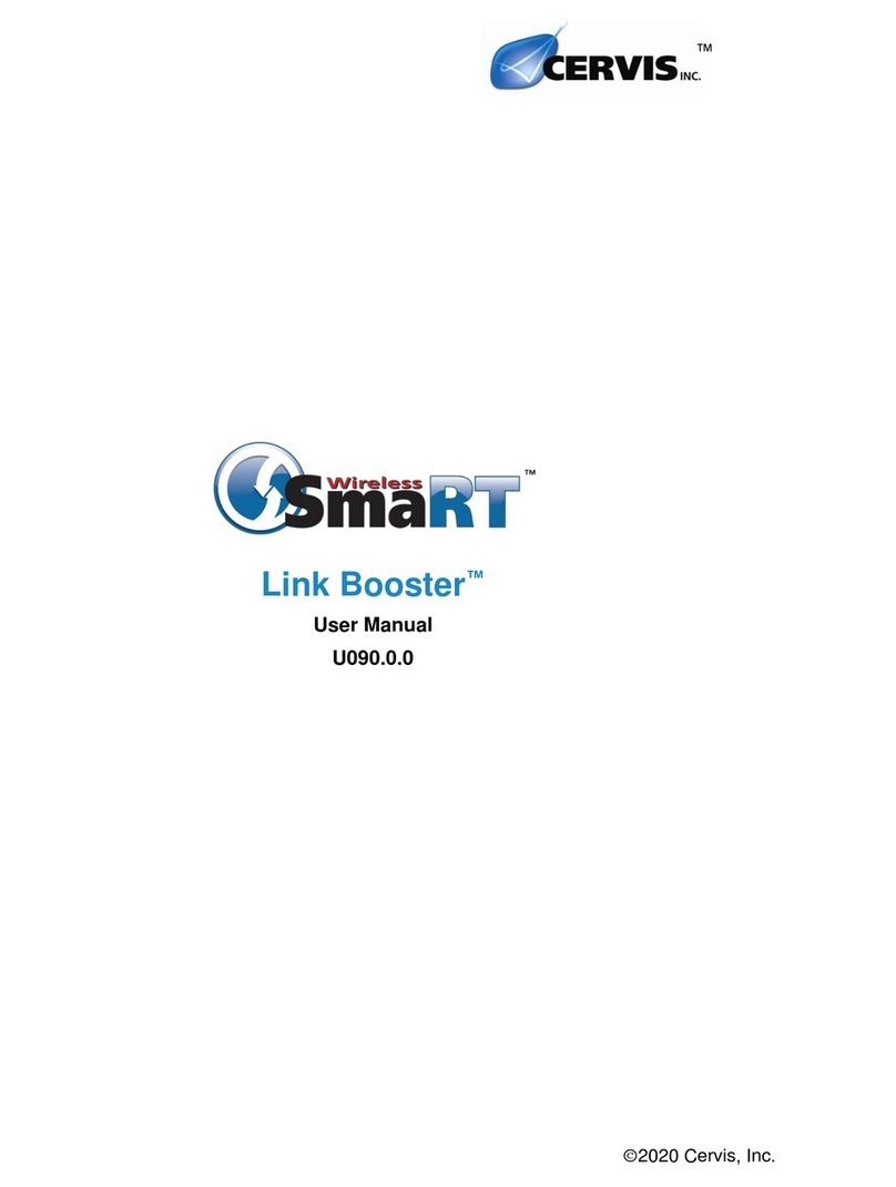 Cervis SmaRT Link Booster user manual
