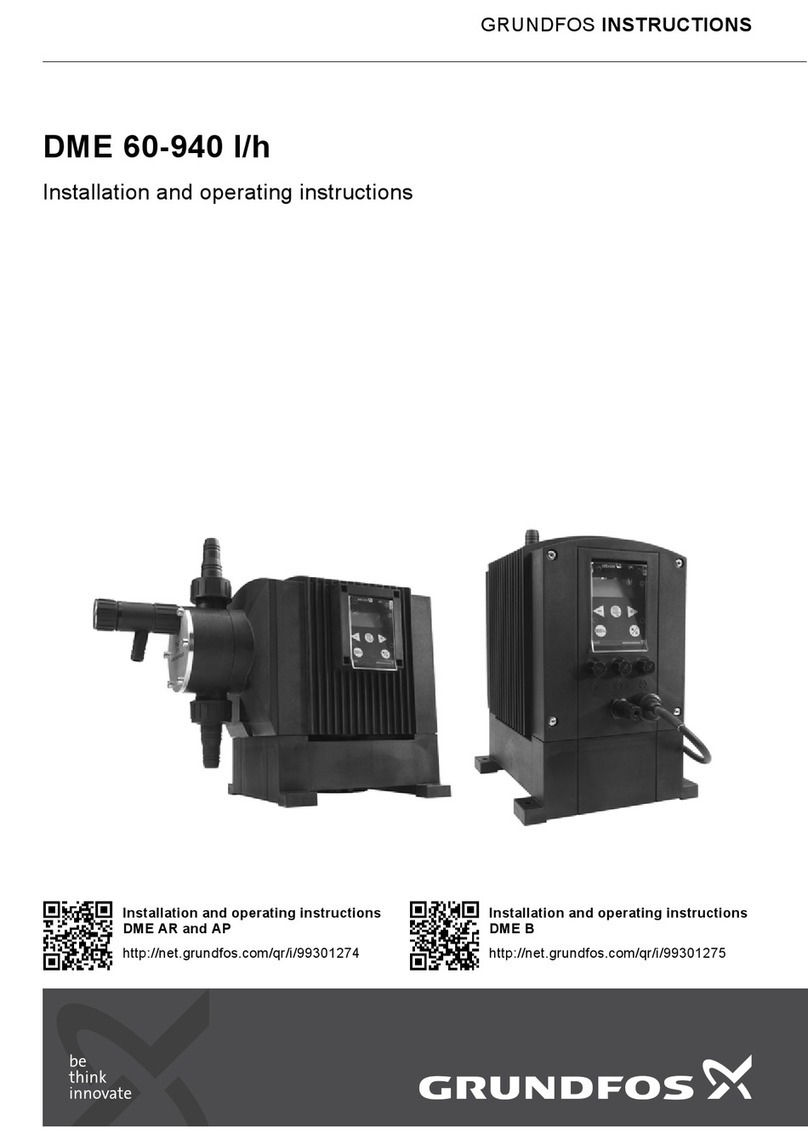 Grundfos DME series User manual Grundfos DME series User manual