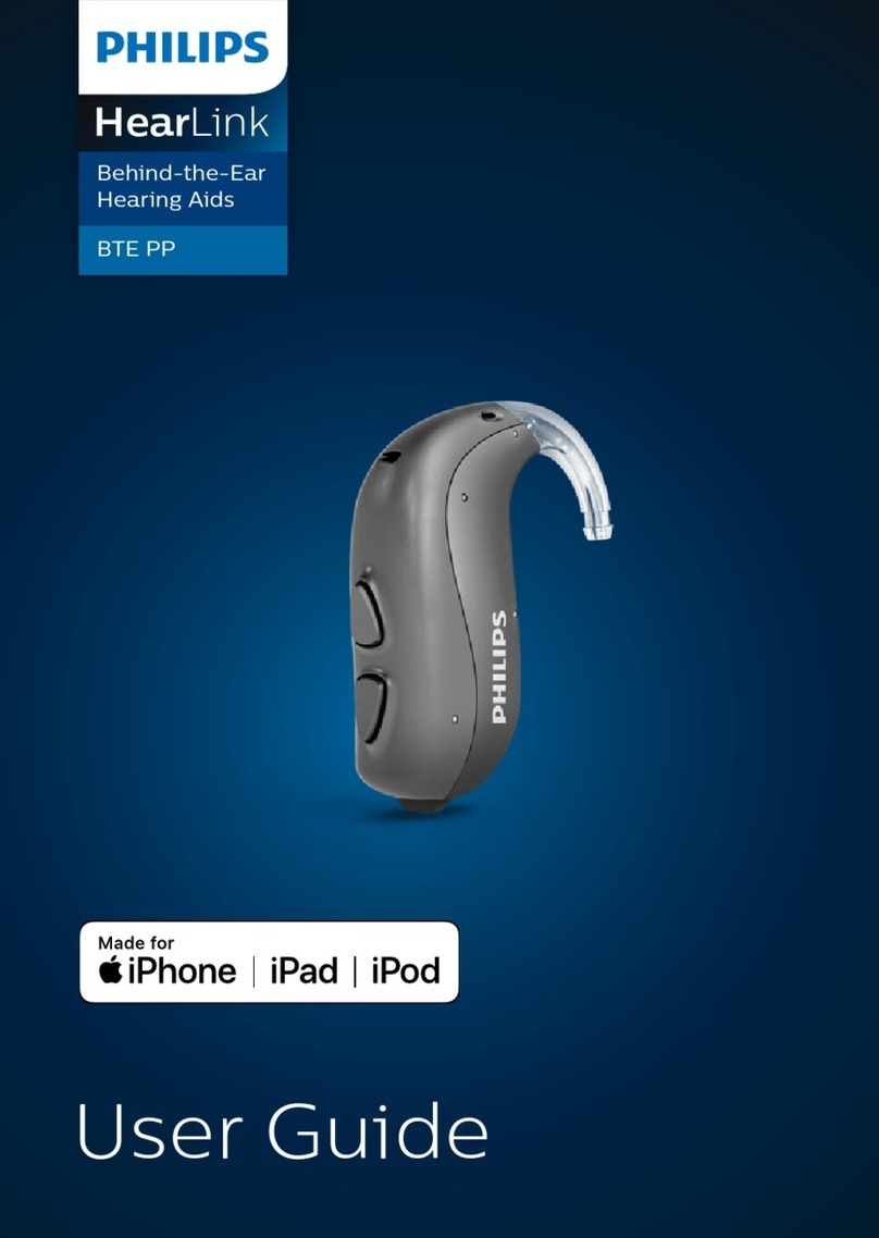 Philips HearLink BTE PP Series user guide