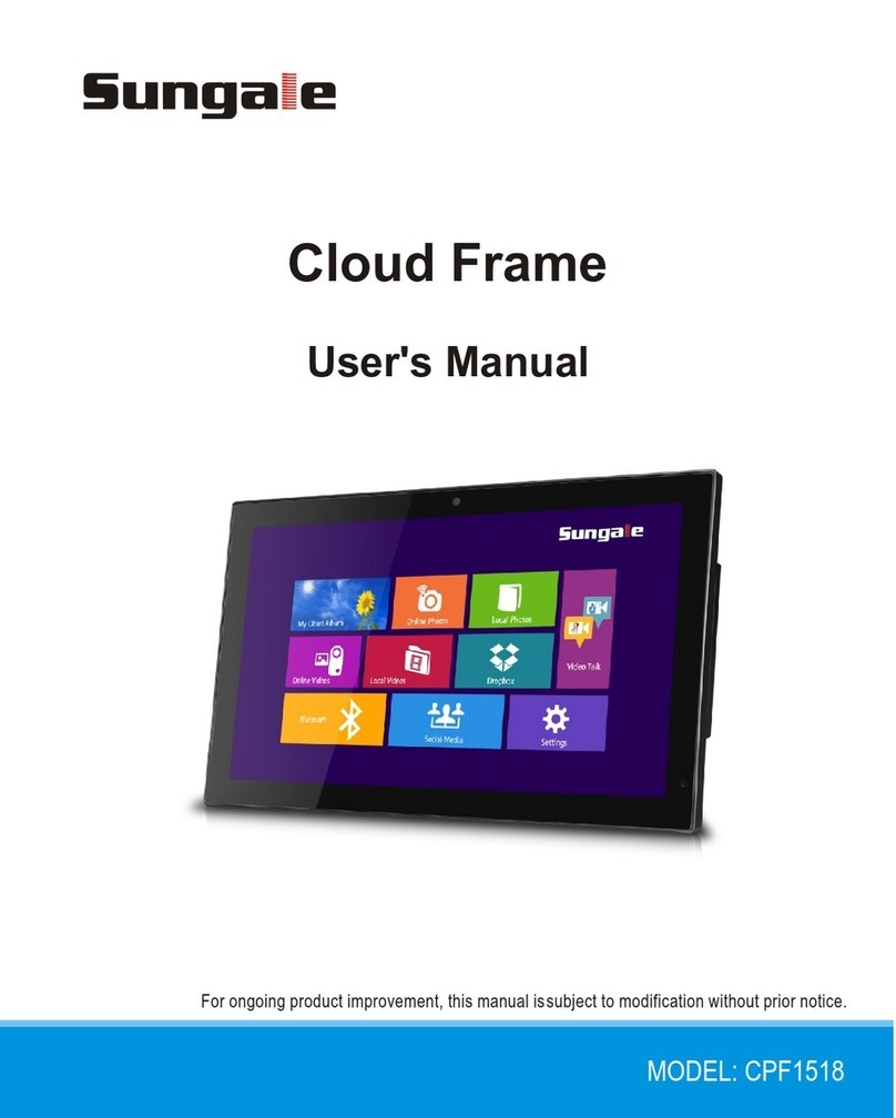 Sungale CPF1518 User manual