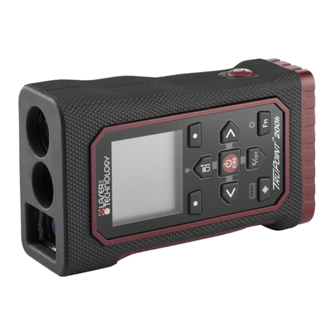 Laser Technology TruPoint 200h User manual