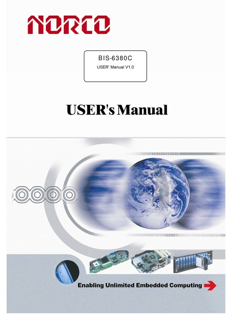 Norco BIS-6380C User manual