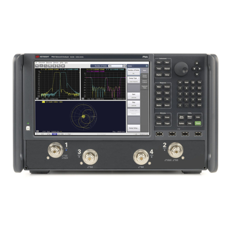 Keysight PNA Series Quick start guide