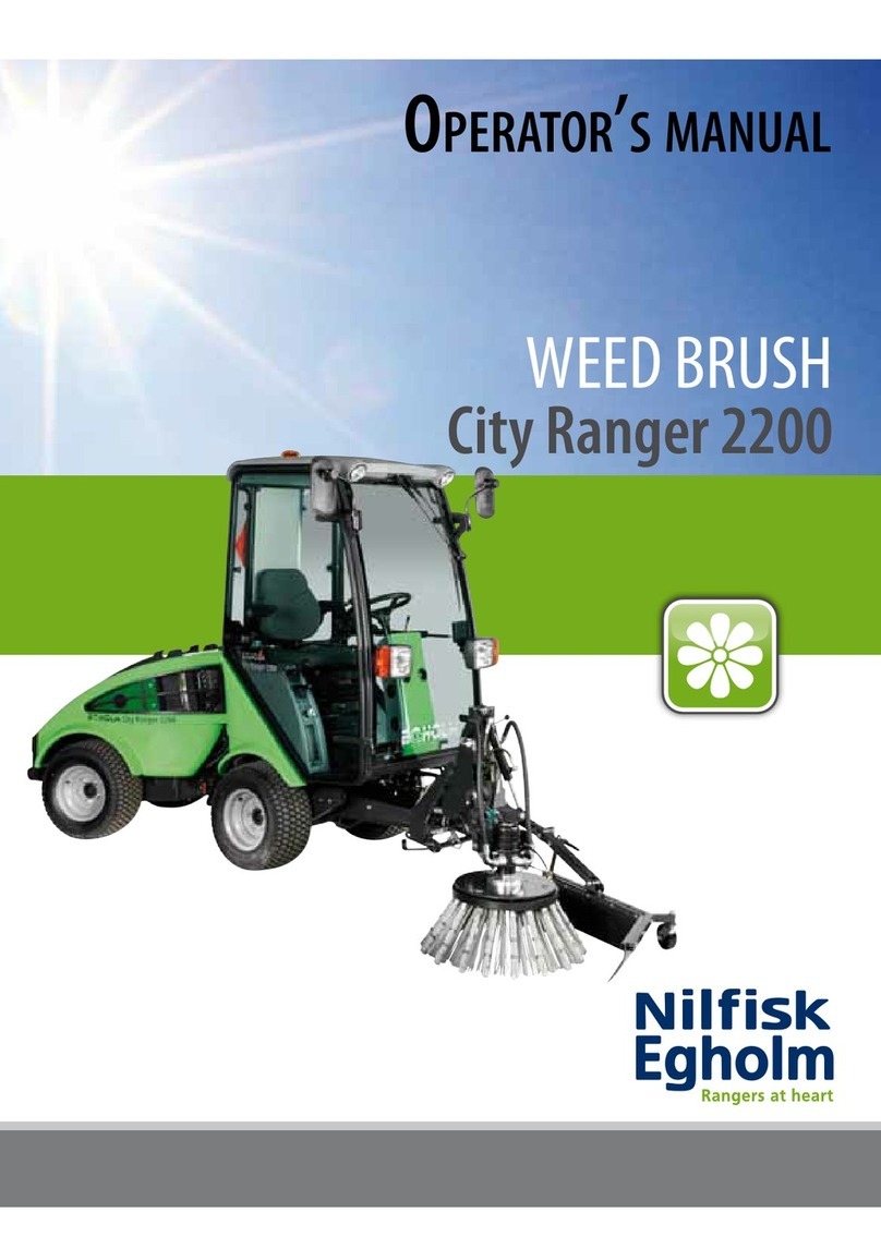 Nilfisk Egholm City Ranger 2200 Operator's manual