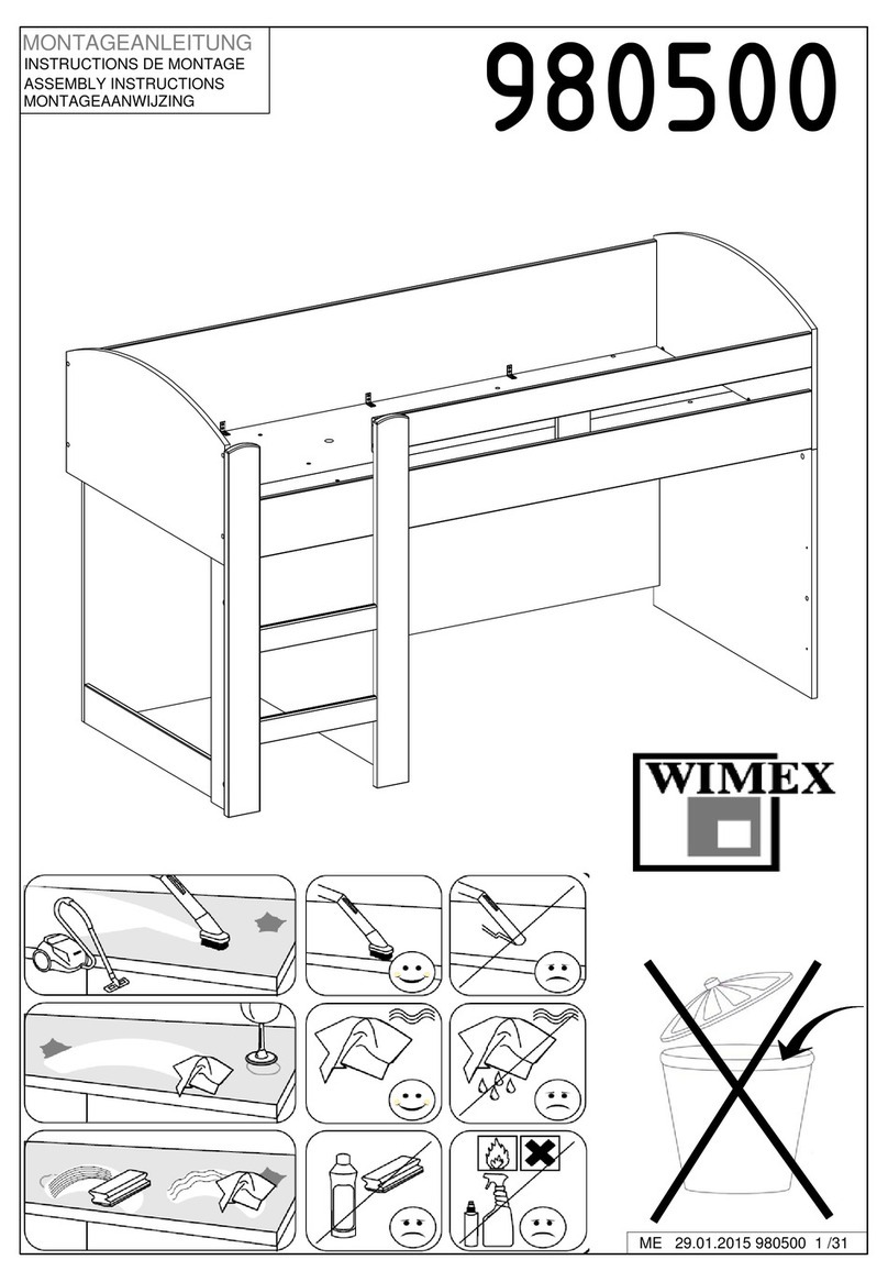 wimex 980500 Assembly lnstructions