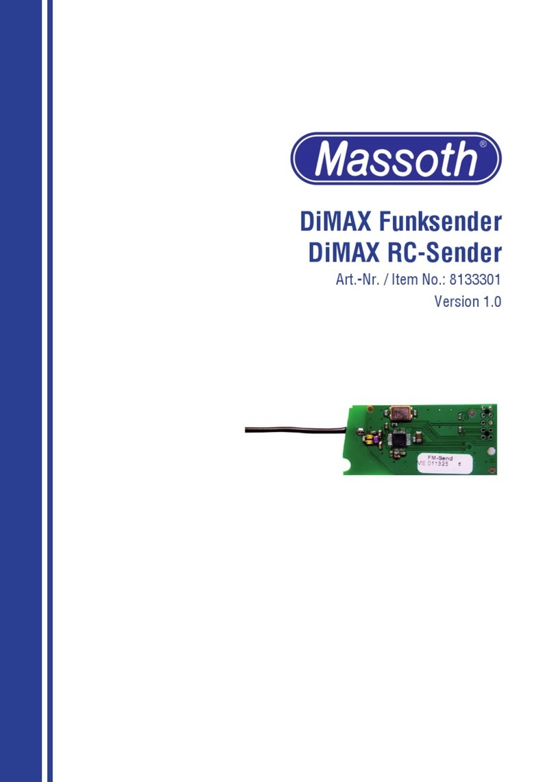 Massoth DiMAX 8133301 manual
