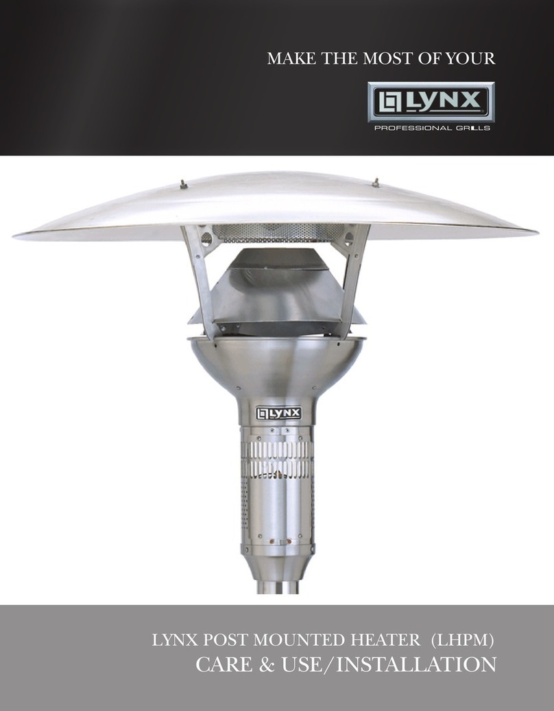 Lynx LHPM Care, Use and Installation