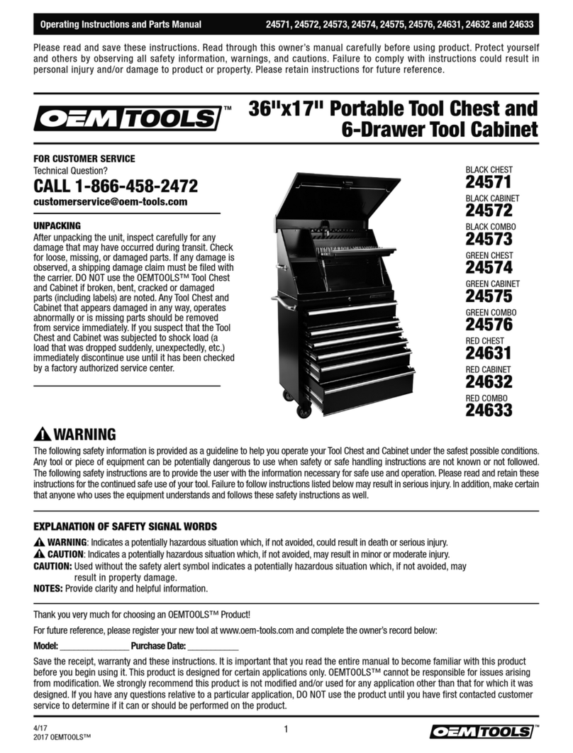 OEM Tools 24571 operating instructions OEM Tools 24571 operating instructions
