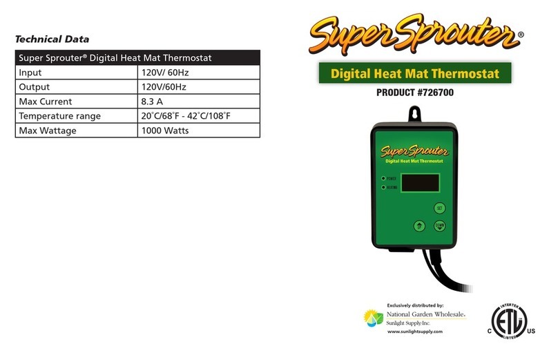 Super Sprouter 726700 quick start guide