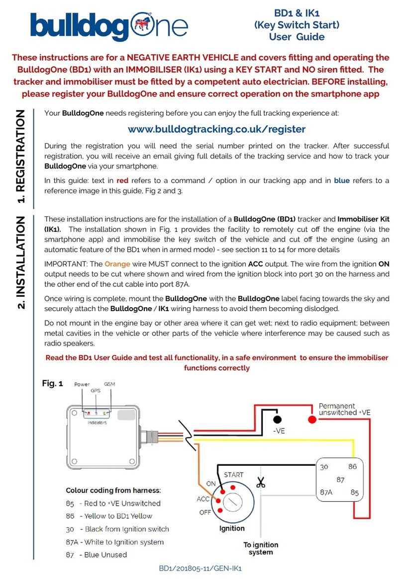 Bulldog Security BulldogOne BD1 user guide