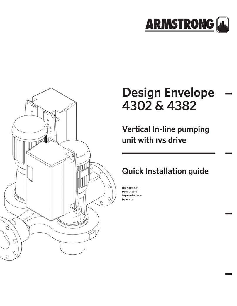 Armstrong Design Envelope 4302 Quick installation guide