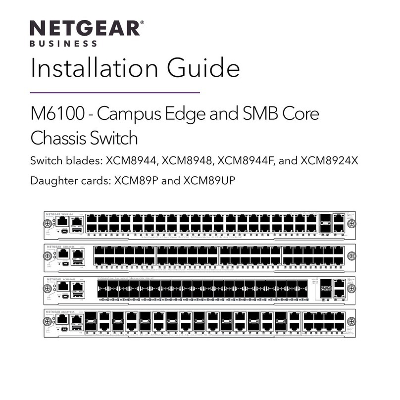 NETGEAR M6100 Series User manual
