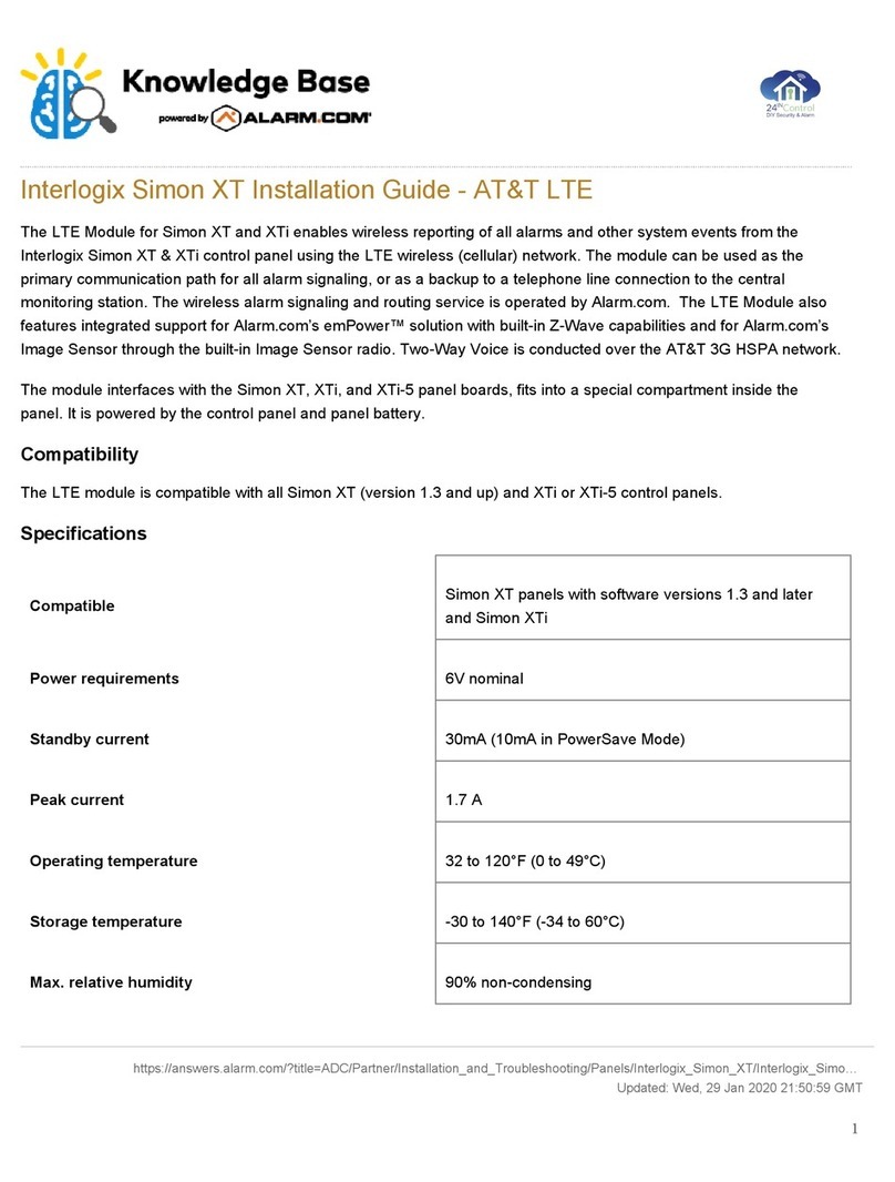 Alarmcom LTE Module User manual