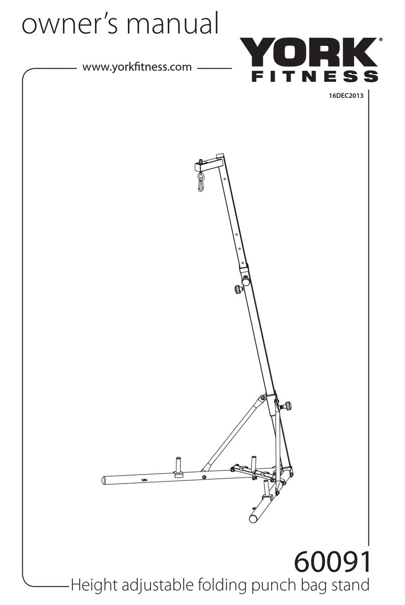 York Fitness 60091 owner's manual