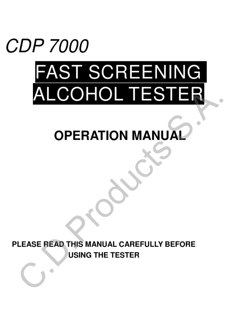 CDP 7000 Operation manual