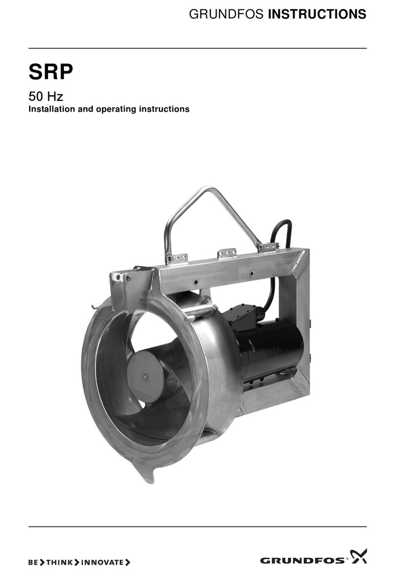 Grundfos SRP Series User manual Grundfos SRP Series User manual
