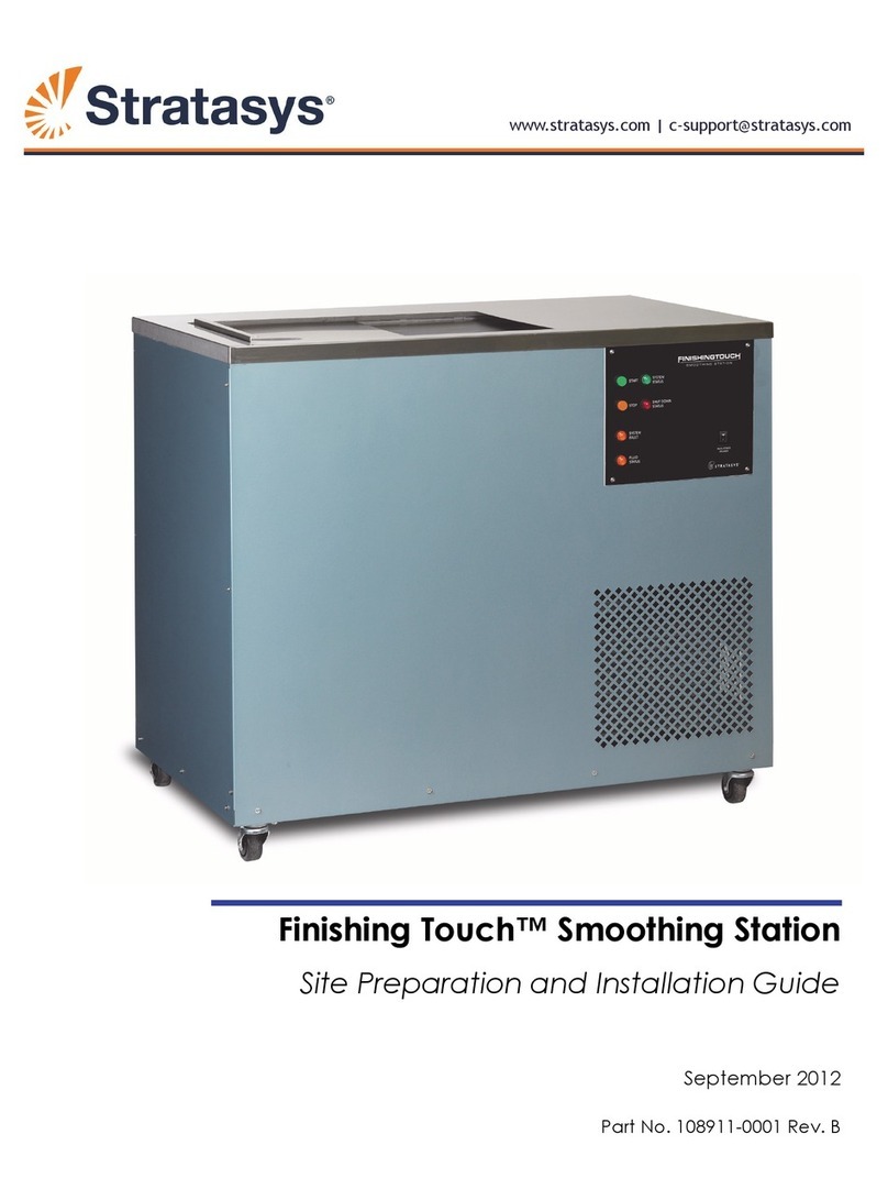 Stratasys Finishing Touch Site preparation and installation guide