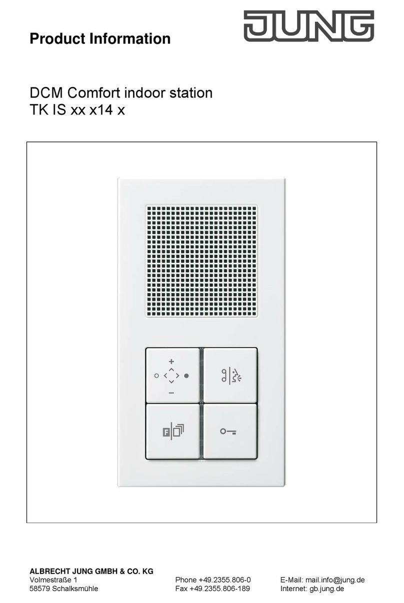 Jung TK IS  14 Series User manual