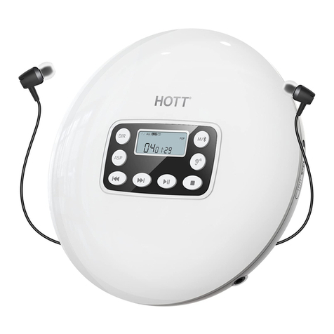 Hott CD711T User manual